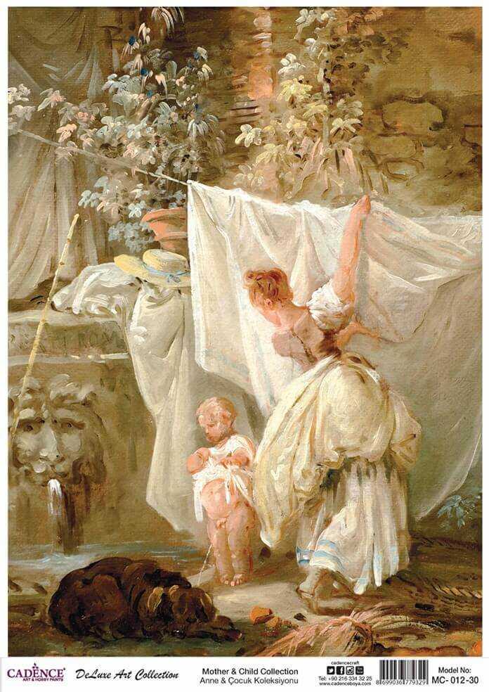 Cadence Deluxe Art Pirinç Dekopaj Model MC-012 (90x125)