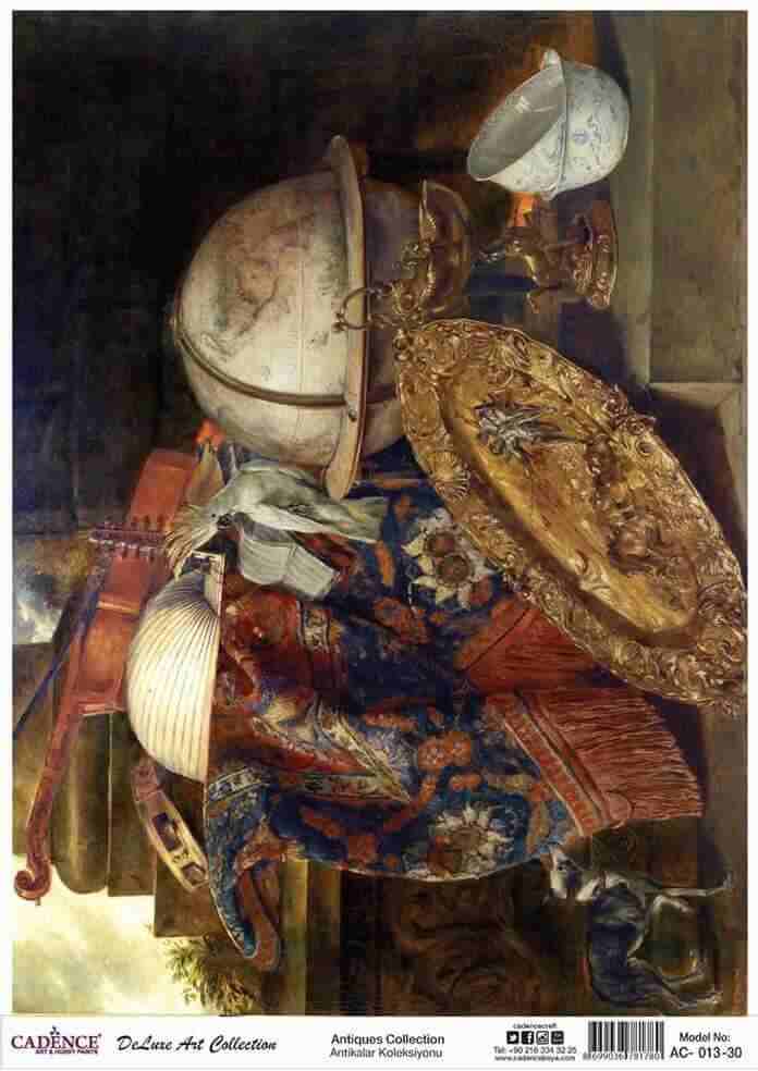 Cadence Deluxe Art Pirinç Dekopaj Model AC-013 (90x125)