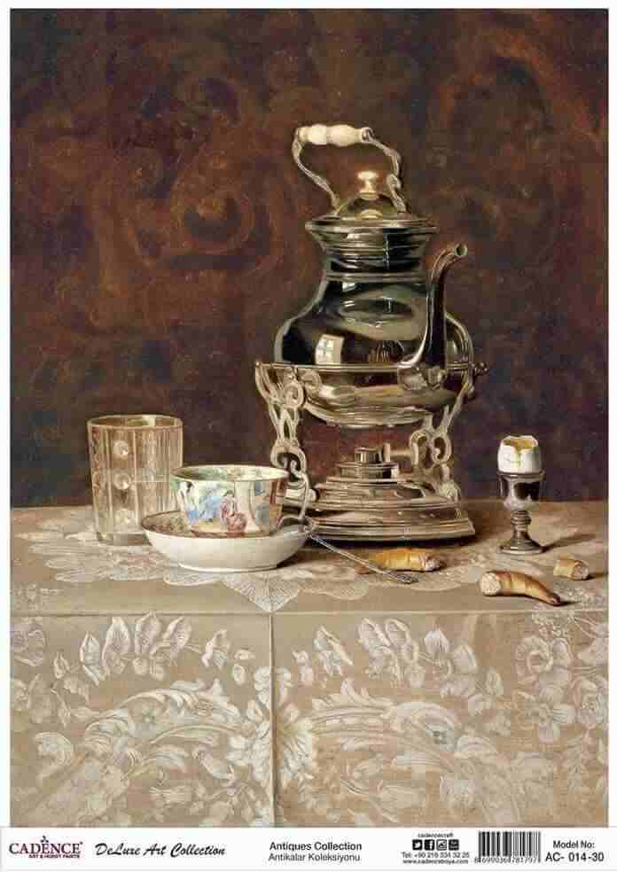 Cadence Deluxe Art Pirinç Dekopaj Model AC-014 (90x125)