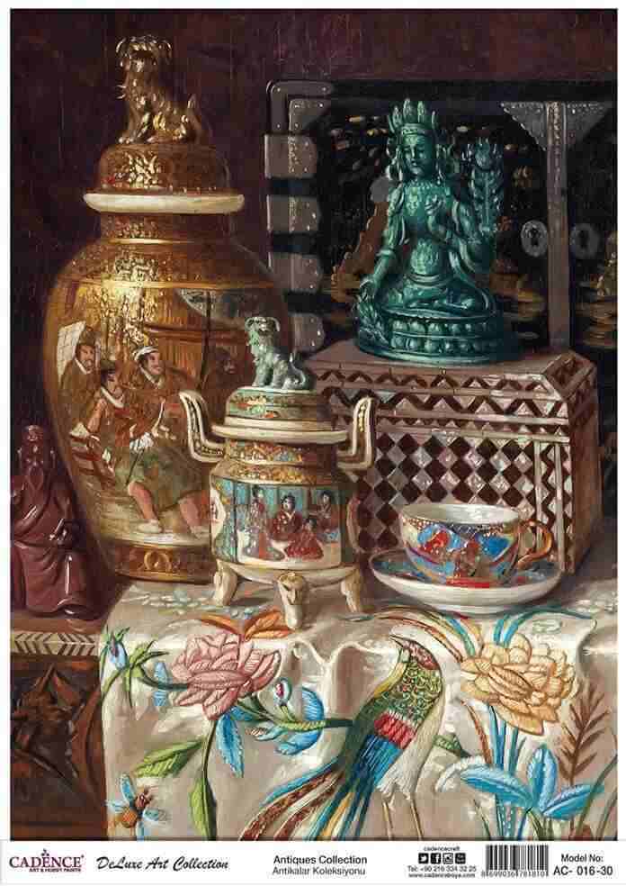 Cadence Deluxe Art Pirinç Dekopaj Model AC-016 (90x125)