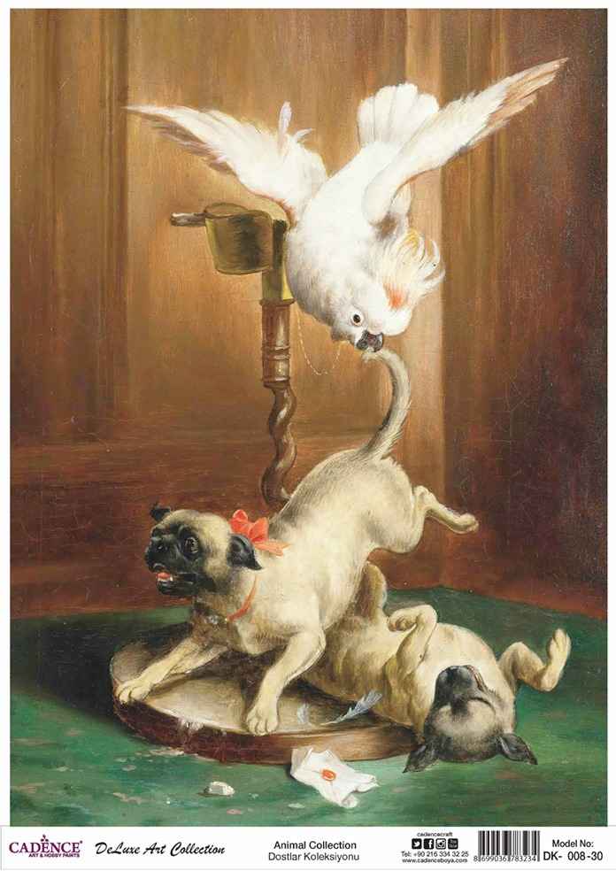 Cadence Deluxe Art Pirinç Dekopaj Model DK-008 (90x125)