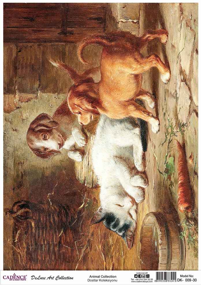 Cadence Deluxe Art Pirinç Dekopaj Model DK-009 (90x125)