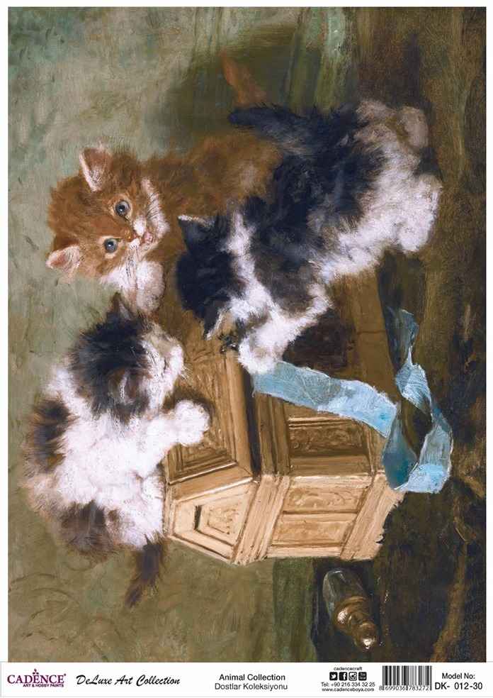 Cadence Deluxe Art Pirinç Dekopaj Model DK-012 (90x125)