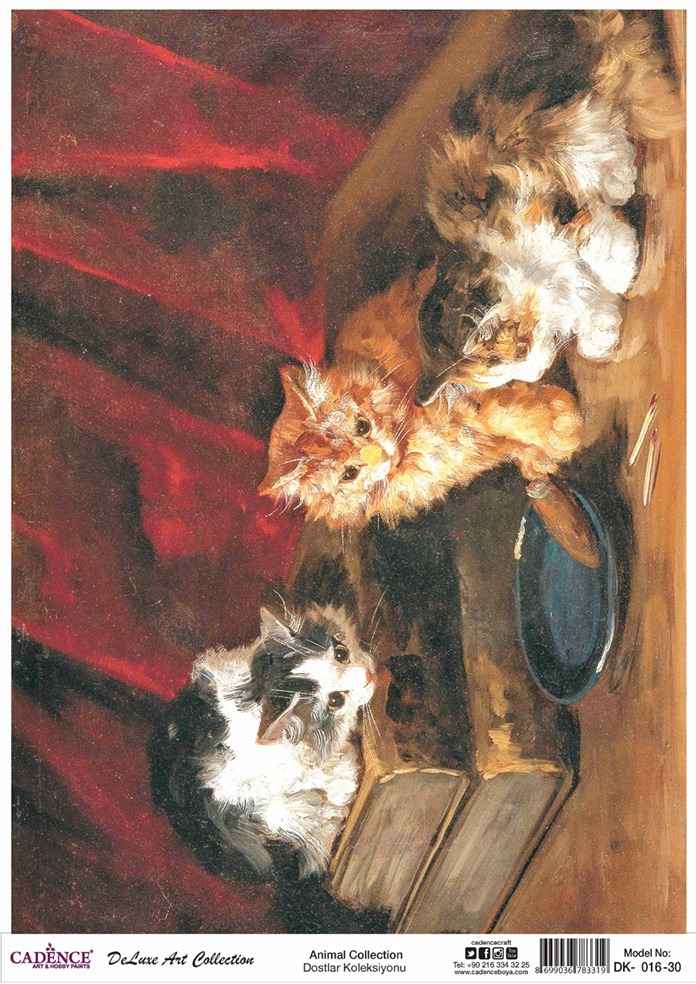 Cadence Deluxe Art Pirinç Dekopaj Model DK-016 (90x125)