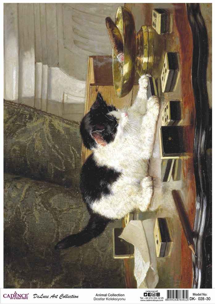 Cadence Deluxe Art Pirinç Dekopaj Model DK-028 (90x125)