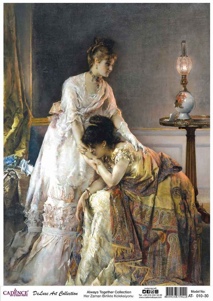 Cadence Deluxe Art Pirinç Dekopaj Model AT-010 (90x125)