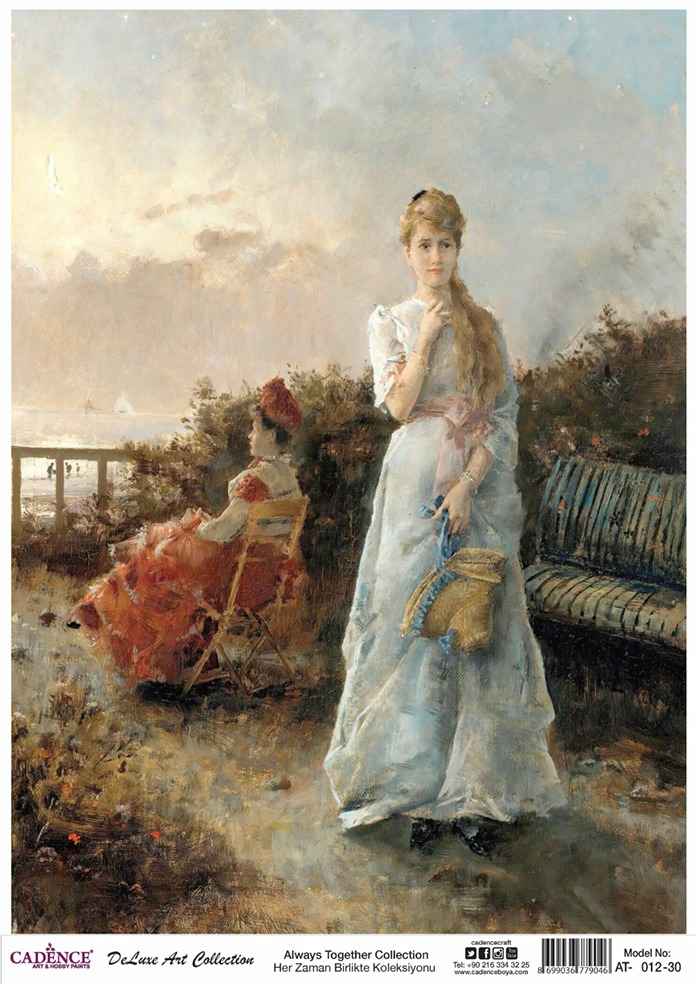 Cadence Deluxe Art Pirinç Dekopaj Model AT-012 (90x125)
