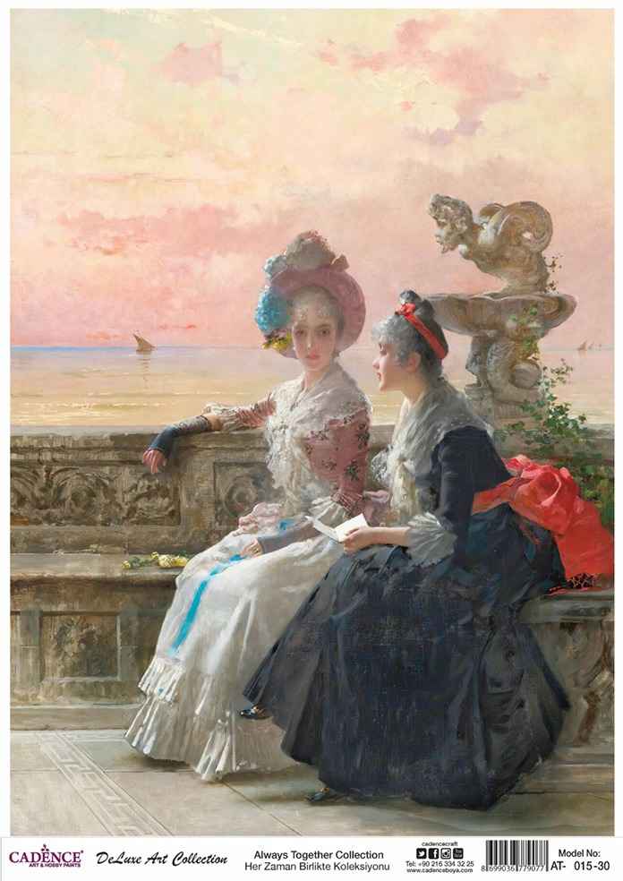 Cadence Deluxe Art Pirinç Dekopaj Model AT-015 (90x125)