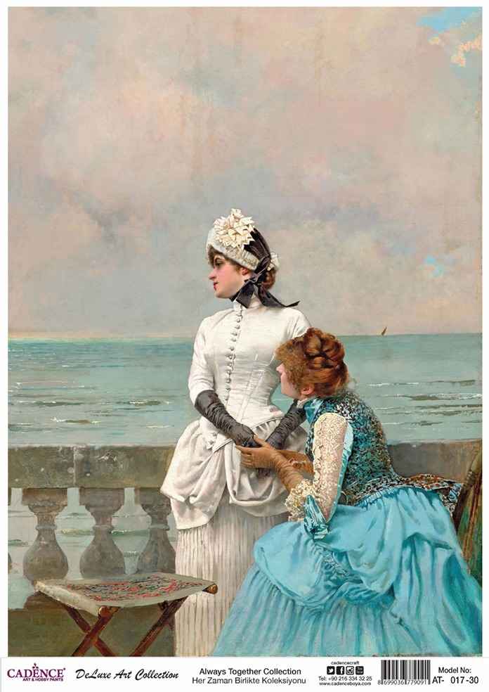 Cadence Deluxe Art Pirinç Dekopaj Model AT-017 (60x85)