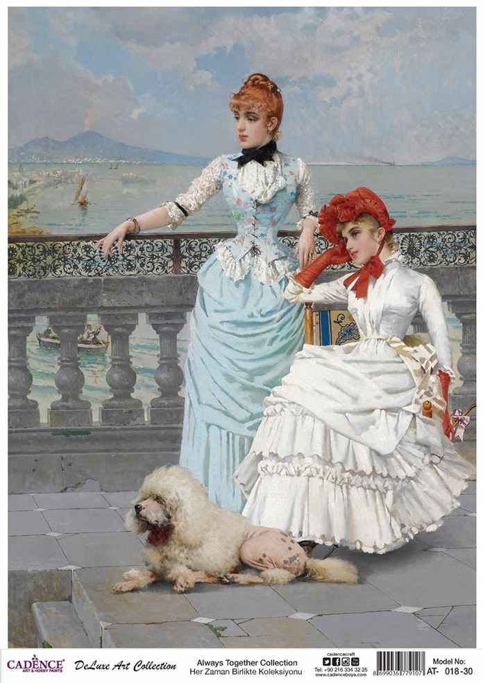 Cadence Deluxe Art Pirinç Dekopaj Model AT-018 (90x125)