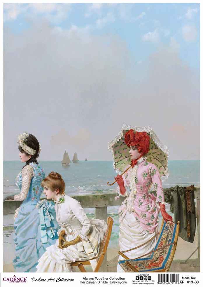 Cadence Deluxe Art Pirinç Dekopaj Model AT-019 (90x125)