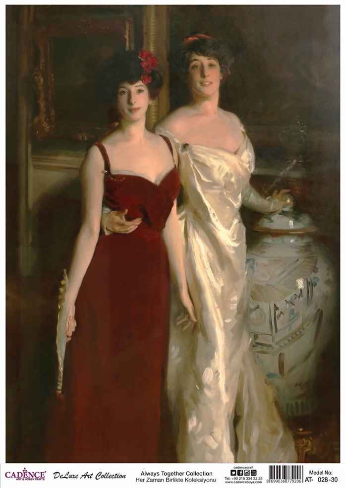 Cadence Deluxe Art Pirinç Dekopaj Model AT-028 (90x125)