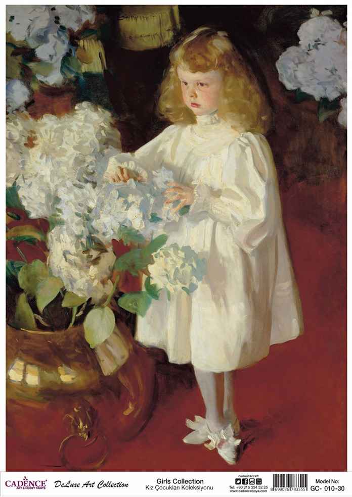 Cadence Deluxe Art Pirinç Dekopaj Model GC-010 (90x125)