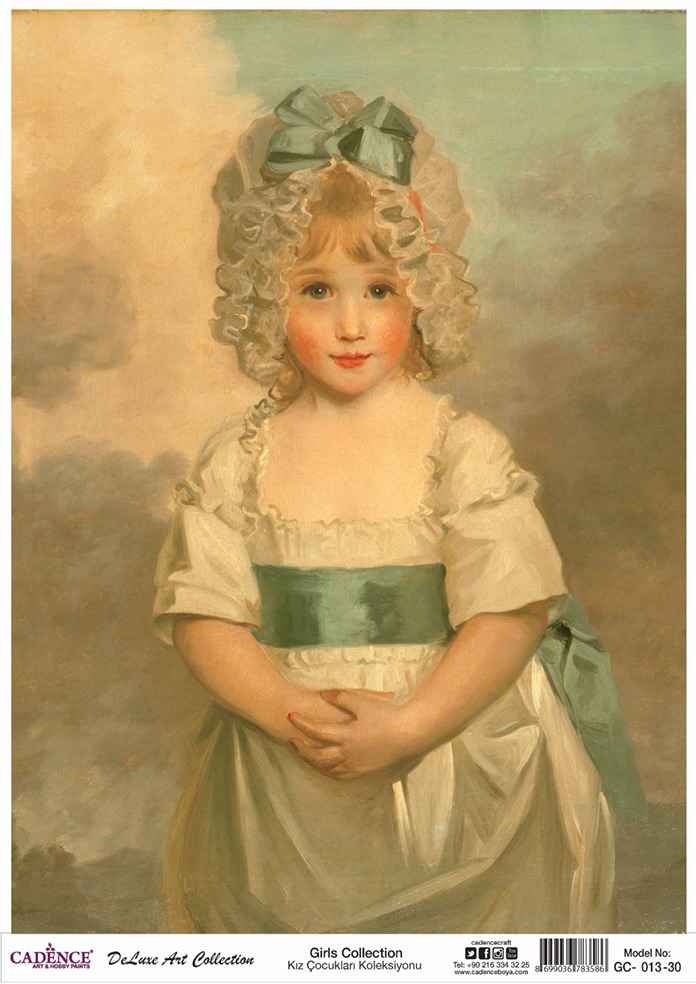 Cadence Deluxe Art Pirinç Dekopaj Model GC-013 (90x125)