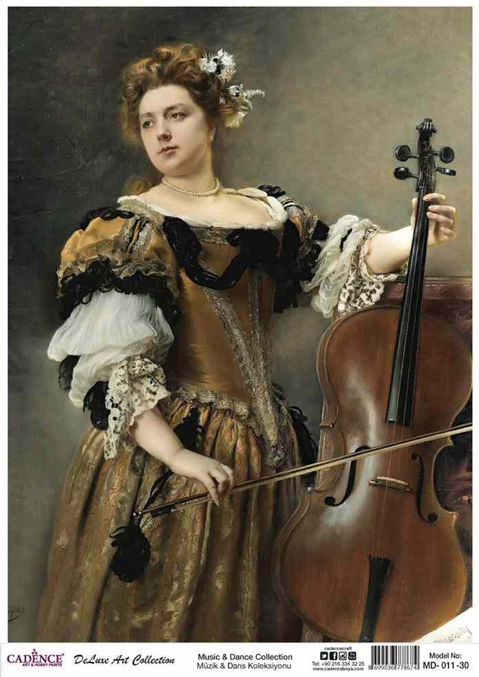 Cadence Deluxe Art Pirinç Dekopaj Model MD-011 (90x125)