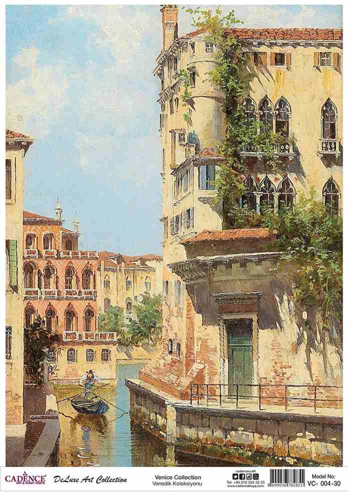 Cadence Deluxe Art Pirinç Dekopaj Model VC-004 (90x125)