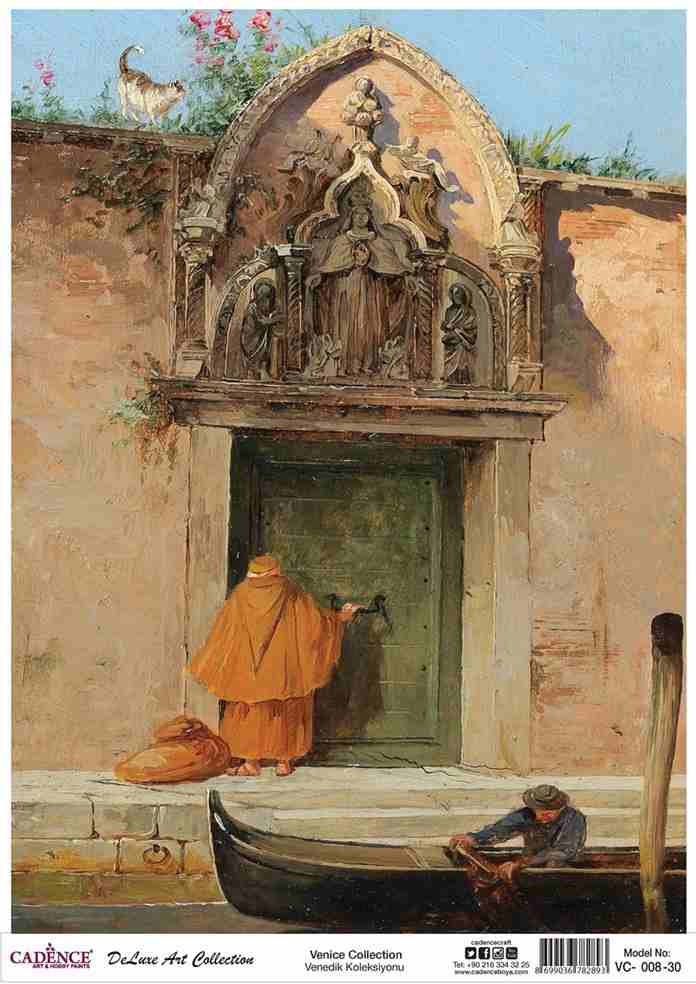 Cadence Deluxe Art Pirinç Dekopaj Model VC-008 (90x125)