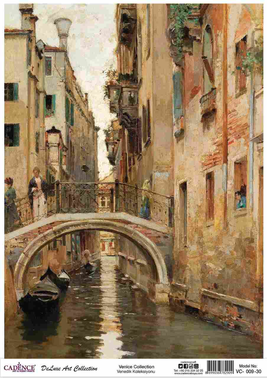 Cadence Deluxe Art Pirinç Dekopaj Model VC-009 (90x125)