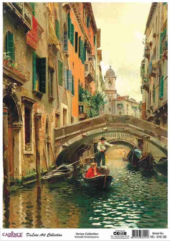 Cadence Deluxe Art Pirinç Dekopaj Model VC-010 (90x125)