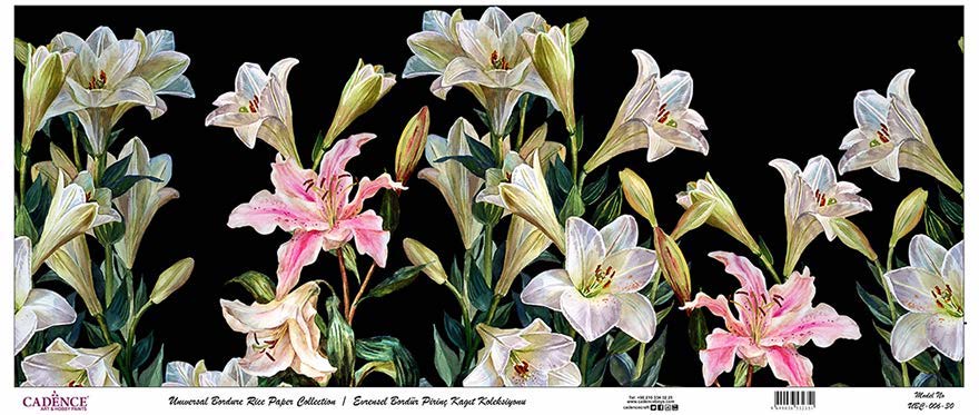 Cadence Bordür Pirinç Dekopaj Desen - UBC006