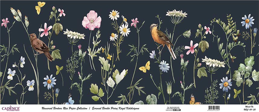 Cadence Bordür Pirinç Dekopaj Desen - UBC011