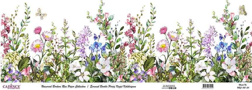 Cadence Bordür Pirinç Dekopaj Desen - UBC012