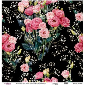 Cadence Evrensel Pirinç Dekopaj  - UC045 (Siyah Zemin)