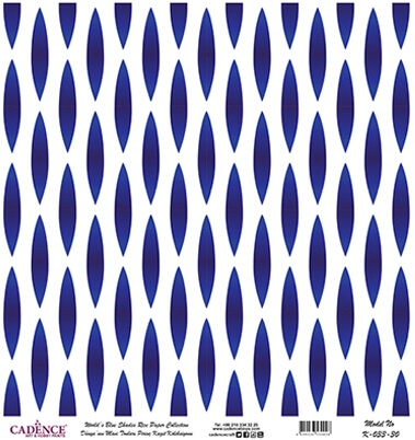 Elips Desen Cadence Pirinç Dekopaj  - K033