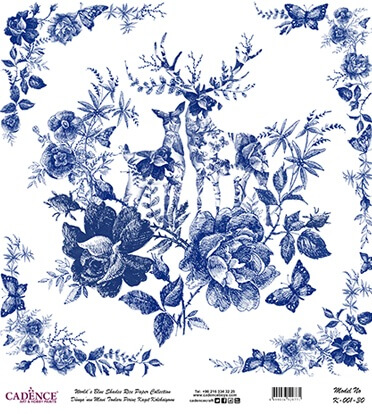 Geyik Desen Cadence Pirinç Dekopaj  - K001