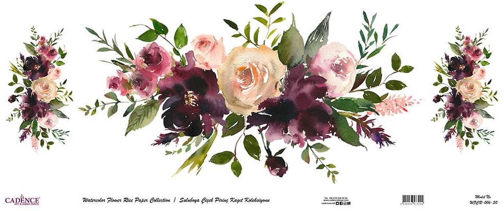 Suluboya Cadence Rulo Pirinç Dekopaj  - WFCR006