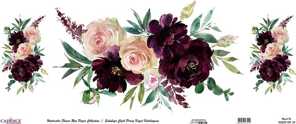 Suluboya Cadence Rulo Pirinç Dekopaj  - WFCR007