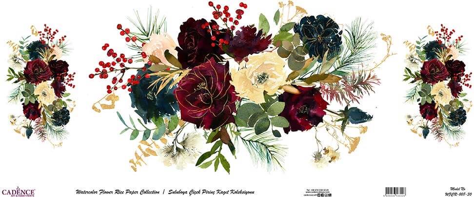 Suluboya Cadence Rulo Pirinç Dekopaj  - WFCR008