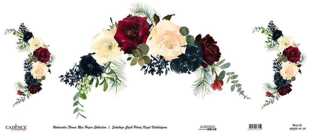 Suluboya Cadence Rulo Pirinç Dekopaj  - WFCR011