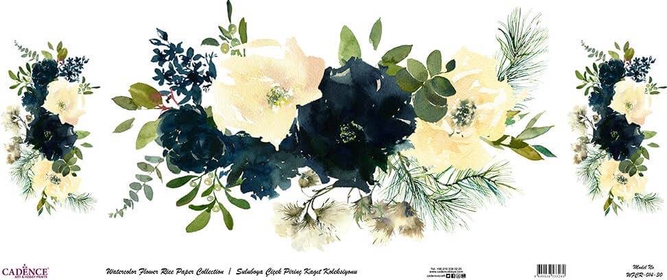 Suluboya Cadence Rulo Pirinç Dekopaj  - WFCR014