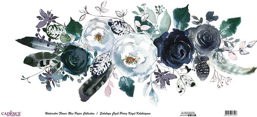 Suluboya Cadence Rulo Pirinç Dekopaj  - WFCR015