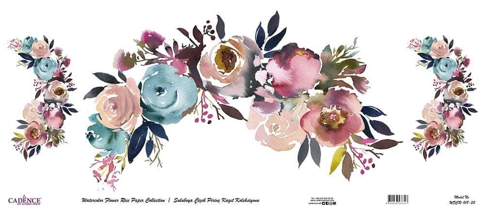 Suluboya Cadence Rulo Pirinç Dekopaj  - WFCR018