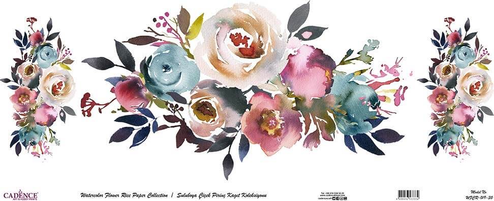 Suluboya Cadence Rulo Pirinç Dekopaj  - WFCR019