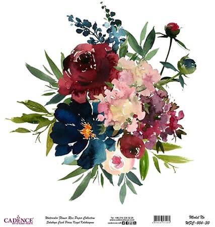 Suluboya Cadence Pirinç Dekopaj  - WFC004