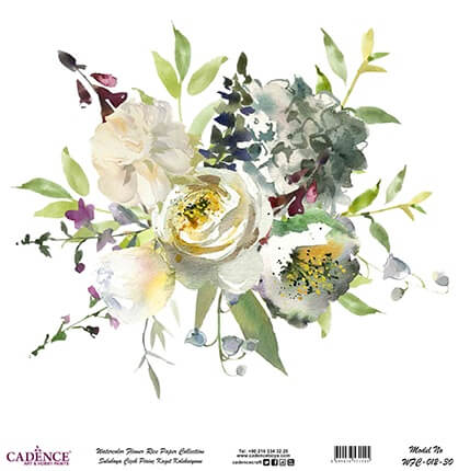 Suluboya Cadence Pirinç Dekopaj  - WFC012