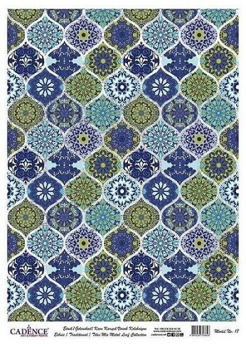 Cadence Altın-Gümüş Varak Pirinç Dekopaj (Çini) - 17-141686