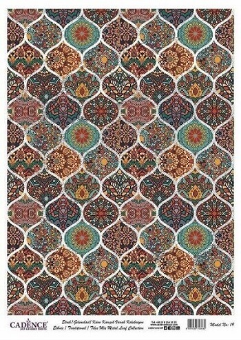 Cadence Altın-Gümüş Varak Pirinç Dekopaj (Çini) - 19-141689