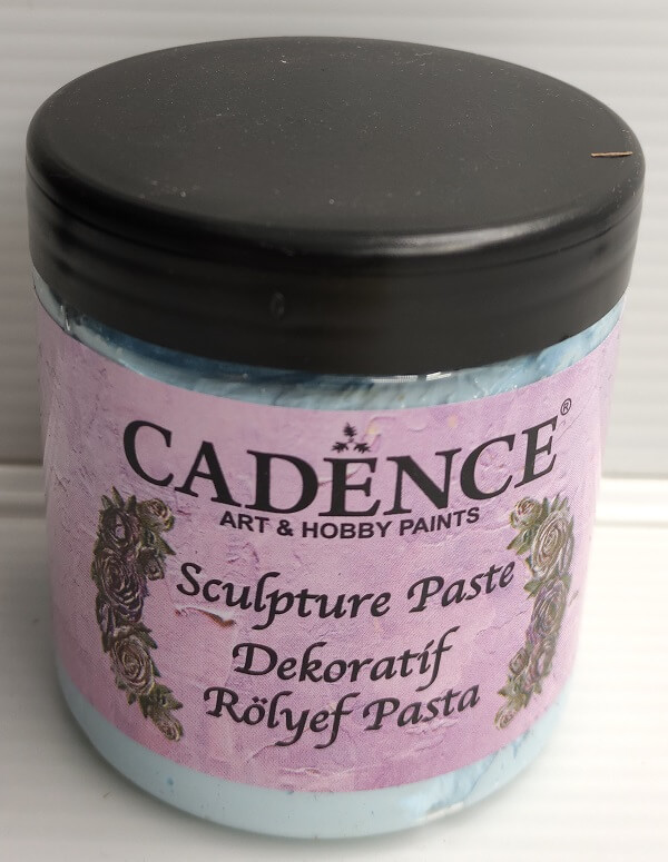 Cadence Dekoratif Rölyef Pasta Açık Mavi - 1321