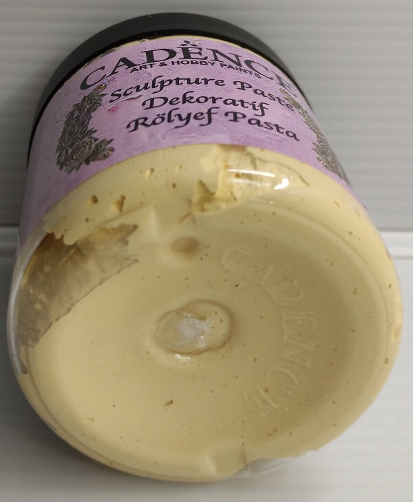 Cadence Dekoratif Rölyef Pasta Açık Sarı - 1338-143154