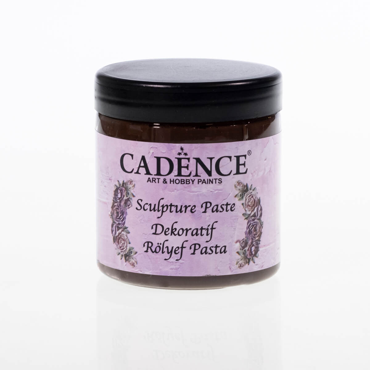 Cadence Dekoratif Rölyef Pasta Koyu Kahve - 6879