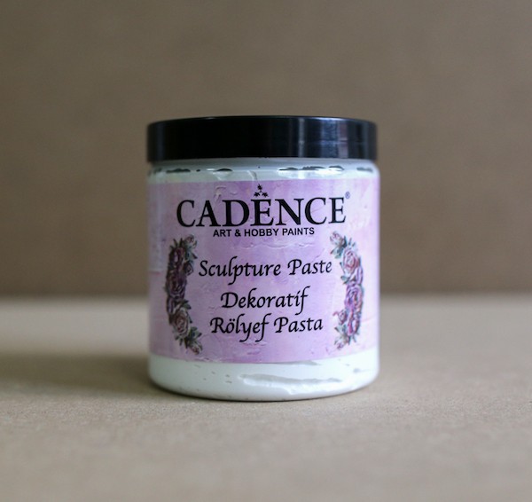 Cadence Dekoratif Rölyef Pasta Beyaz - 3657