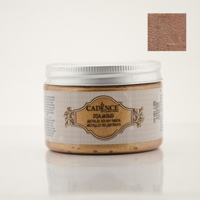 Cadence Bronz Rengi Diamond Rölyef Pasta 1853