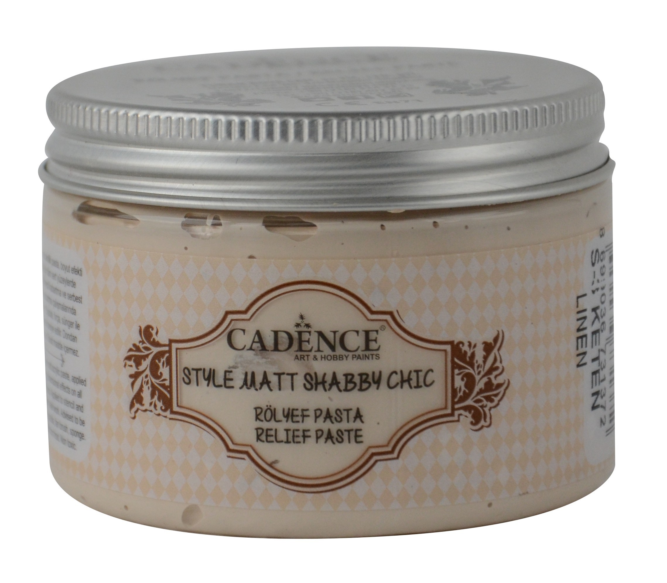 SR03 Keten Shabby Chic Rölyef Pasta(Mat)