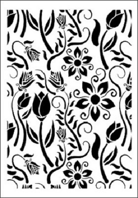 Cadence Çiçek Stencil FCS-05 (21x30)