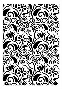 Cadence Çiçek Stencil FCS-08 (21x30)