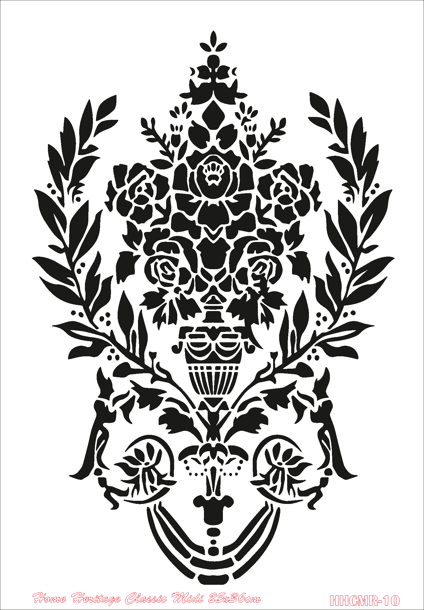 HOME HERITAGE CLASSIC MIDI 25X36CM HHCMR-10